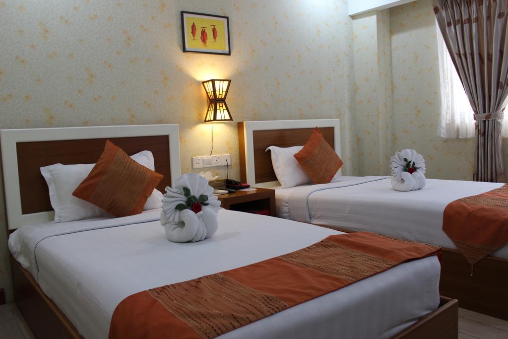 Hotel Kan Kaw Yangon Oda fotoğraf